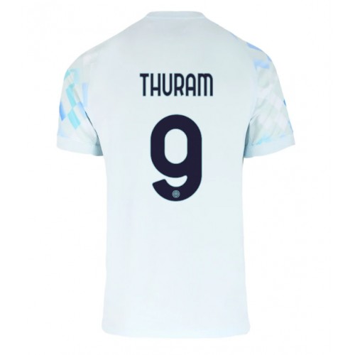 Moški Nogometni dresi Inter Milan Marcus Thuram #9 Gostujoči 2025-26 Kratek Rokav